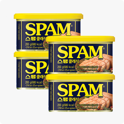 스팸 클래식 200g x 4개