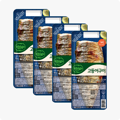 비비고 순살 고등어구이 60g x 4개