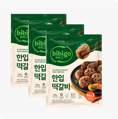 비비고 한입떡갈비 320g x 3개