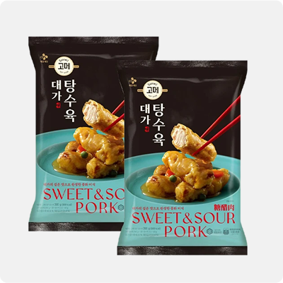 고메 대가 탕수육 390g x 2개