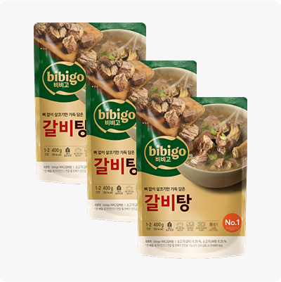 비비고 갈비탕 400g x 3개