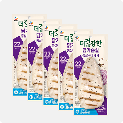 더건강한 닭가슴살 통살 페퍼 100g x 5개